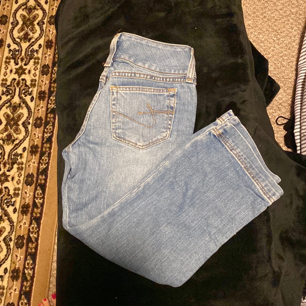 TommyJeans crop with double button low waist size 5